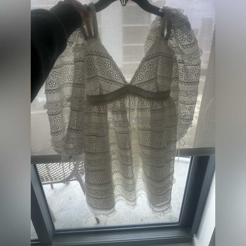 small - for love and lemons white dress